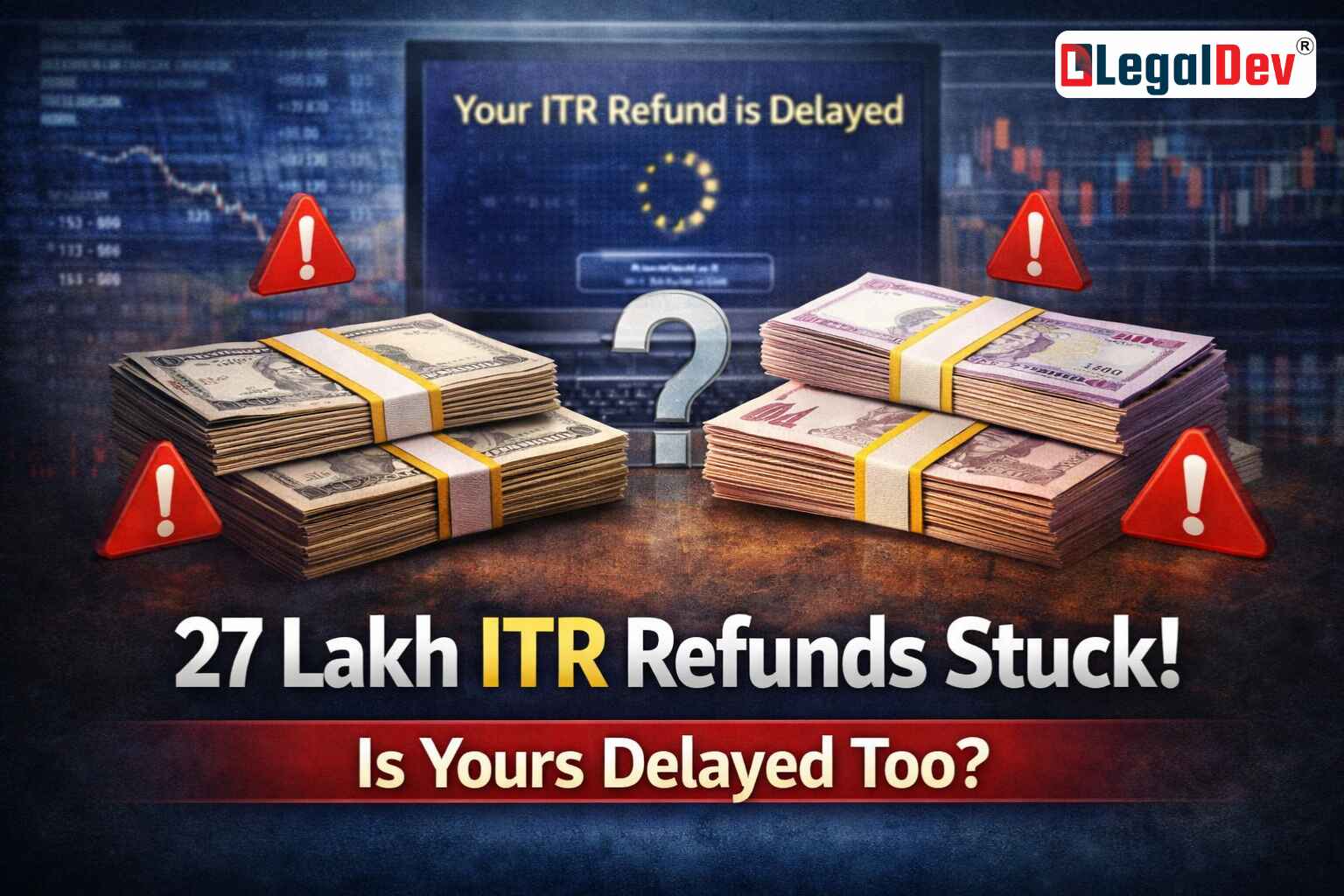 ITR Refund Delay 2026: Why 27 Lakh Returns Are Stuck